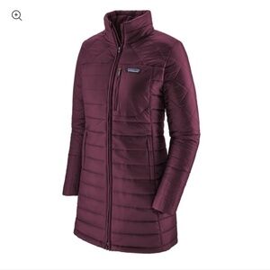 Patagonia Radalie Parka Puffer Jacket Purple Womens Size XS